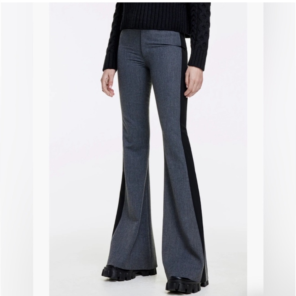SMYTHE Tuxedo Stripe Bootcut Pants sz 2